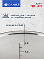 Кастрюля нержавеющая сталь, 2.6 л, крышка стекло, Daniks, Нолан, GS-01363-18CA, индукция - фото 5
