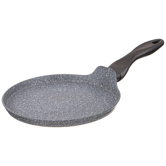 Сковорода блинная Agness &quot;natural stone&quot; с &quot;гранитным антипригарным покрытием&quot; 22 см, 947-565