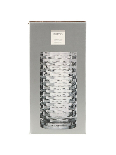 Ваза стекло, настольная, 24х11.5 см, Pasabahce, Раттан, 53439B