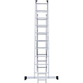Лестница приставная, 3 секции, 10 ступеней, алюминий, 2.5 м, 150 кг, NV 1230, 1230310 - фото 18