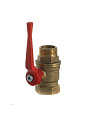 Кран для воды, 3/4&amp;quot;, г-ш, латунь, ручка, DN 20, БАЗ