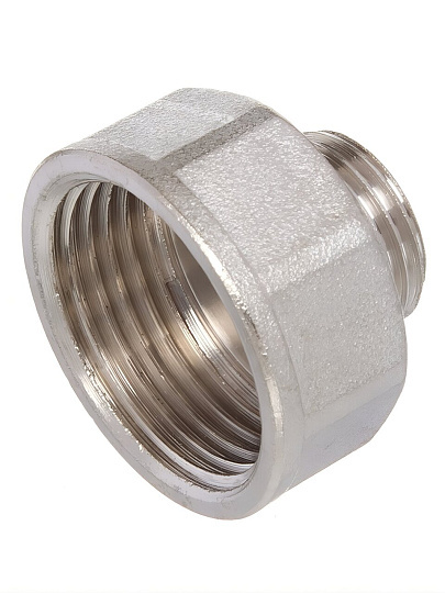 Переходник 3/4"x1", ш-г, никель, STI