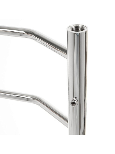 Полотенцесушитель 50х80х1/2'', 6 перекладин, нержавеющая сталь, вариант 1, Aquater, Прага