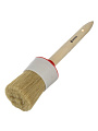 Кисть круглая, Bartex, Евро, диаметр 60 мм, №18, 60 мм, рукоятка дерево, 1117618