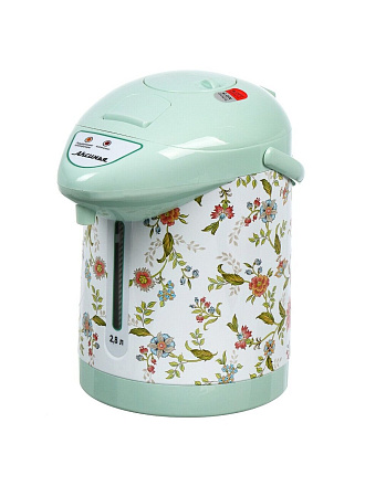 Термопот Аксинья, КС-1804, Прованс, 2.8 л, 750 Вт, скрытый нагревательный элемент, пластик