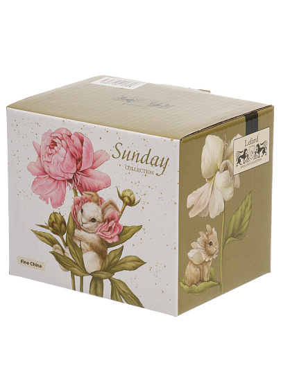 Кружка фарфор, 400 мл, Sunday, Lefard, 85-1843