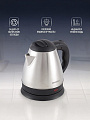 Чайник электрический Energy, E-212, серебристый, 1.2 л, 1500 Вт, скрытый нагревательный элемент, нержавеющая сталь - фото 2