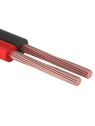 Провод акустический, 2х2.5 мм², 5 м, красно-черный, Rexant, 01-6108-3-05