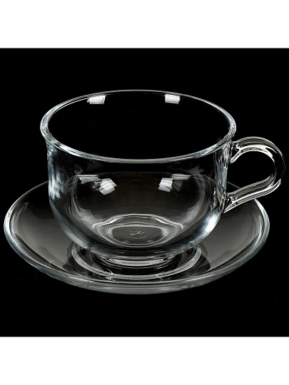 Набор чайный стекло, 12 предметов, на 6 персон, 290 мл, Pasabahce, Tashkent, 96806B