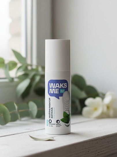 Нейтрализатор запахов WaksMe, Smell Remover, для ног, 150 мл, для обуви, бесцветный, WKM_SR150