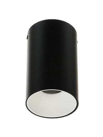 Светильник светодиодный, JazzWay, PDL-R 14080, 50 Вт, GU10, IP20, 8х8х14 см, 230 В, черный, белый, 5031425