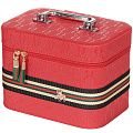 Шкатулка-кейс для украшений и косметики, искусственная кожа, 22х15х16 см, в ассортименте, Y3-1727/318885