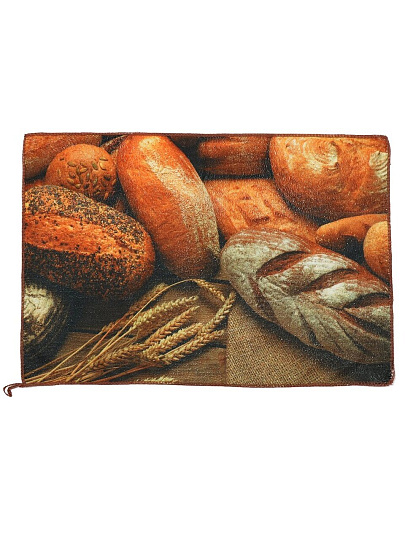 Полотенце кухонное 40х60 см, 100% полиэстер, Ароматная выпечка, Китай, Y9-173