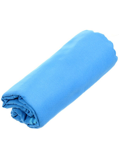 Полотенце спортивное быстросохнущее 70х150 см, полиэстер, бирюзовое, Китай, Y9-095