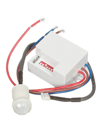 Датчик движения скрытый, 800 Вт, 5-480 с, 6 м, 120°, 360 °, IP44, 10-2000 лк, TDM Electric, ДДСк-01, SQ0324-0022
