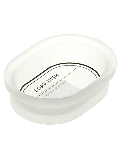 Мыльница настольная, стекло, 14.2x10x3 см, матовая, GL0421AA-SD