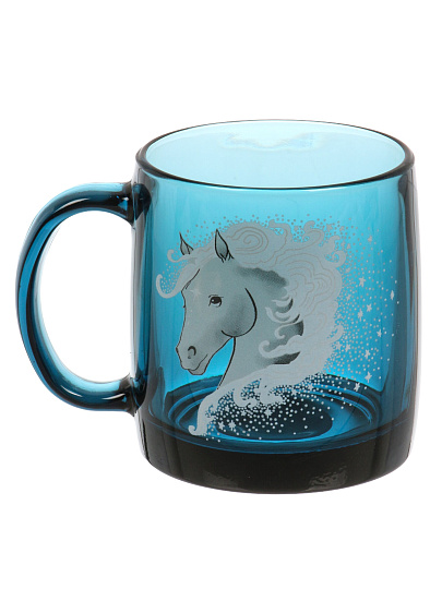 Кружка стекло, 380 мл, Нордик Лондон Топаз Звездный Конь, Luminarc, O0657