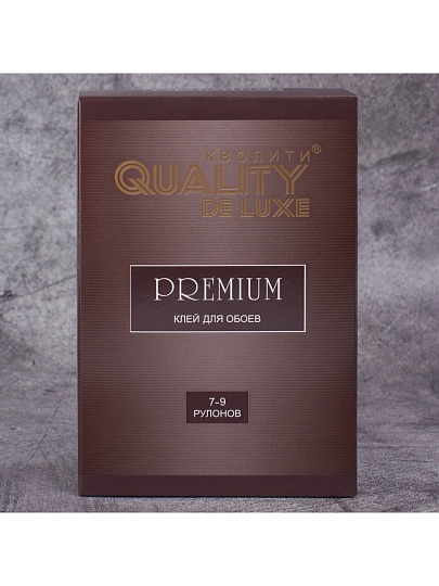 Клей для всех видов обоев, Quality, DE LUXE, 250 г, коробка, 5465