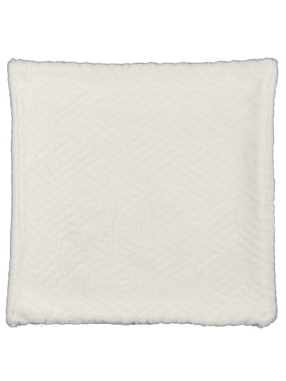 Наволочка декоративная Классика, 100% полиэстер, 45 х 45 см, белая, A130020