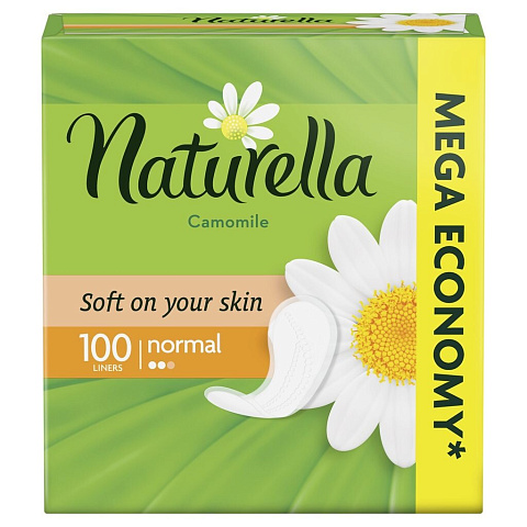 Прокладки женские Naturella, Camomile Normal, ежедневные, 100 шт, 0001041160