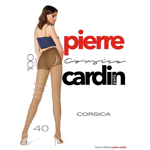 Колготки Pierre Cardin, Corsica, 40 DEN, р. 4, visone/телесные