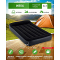 Матрас надувной Intex, 191х99х25 см, 64146NP, насос встроенный, электрический, флокированный, 136 кг - фото 6