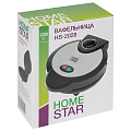 Вафельница Homestar, HS-2028, 1200 Вт, черный с серебром, антипригарное покрытие, 105198 - фото 6