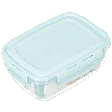 Контейнер пищевой пластмассовый Bager Cook&amp;Lock BG-522, 0.8 л, цвет в ассортименте