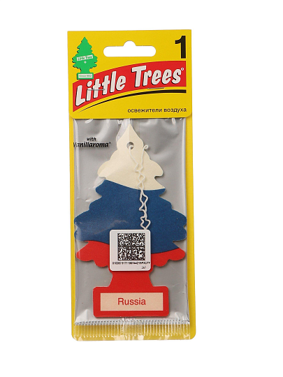Ароматизатор в машину подвесной, сухой, Car-Freshner, Российский флаг, 35906