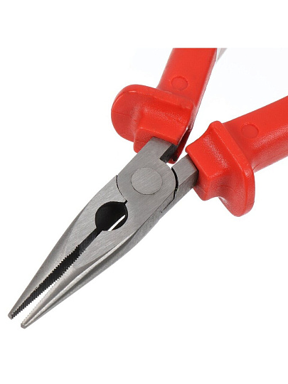 Тонкогубцы 160 мм, прямые, углеродистая сталь, Bartex, Эконом, 953016.1080