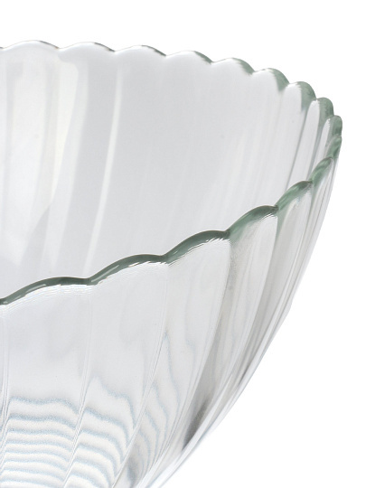 Салатник стекло, 23х7 см, рельефный, Магия, ОСЗ, С2400