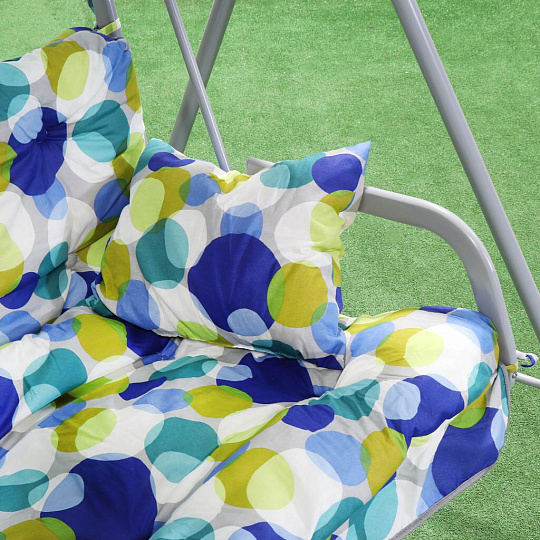 Качели садовые 2-местные, 228х121х144.5 см, 180 кг, Лора, с 1272, металл