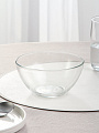 Салатник стекло, круглый, 16х8 см, Гладкий, ОСЗ, 09С1425 - фото 2