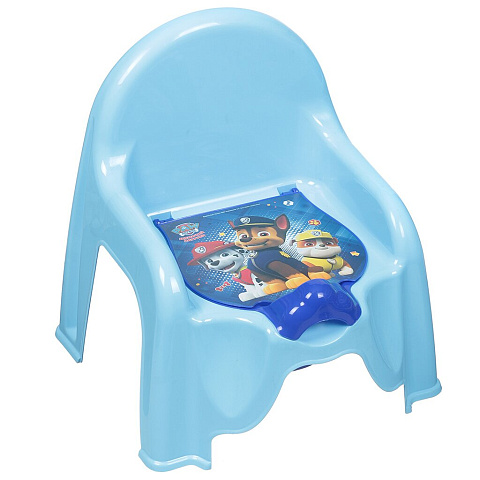 Горшок-стульчик детский для мальчиков, в ассортименте, Альтернатива, Щенячий патруль, М6128