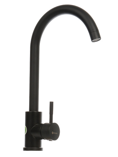 Смеситель для кухни, Juguni, с картриджем, черный, 0411.010