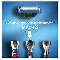 Сменные кассеты для бритв Gillette, Mach3 Turbo, для мужчин, 12 шт - фото 4