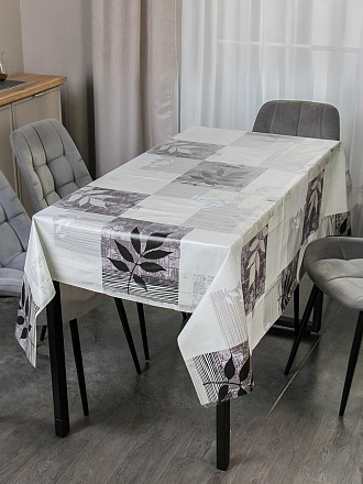 Скатерть Silvano, 1.4х1.8 м, ПВХ на нетканой основе, 81118-2