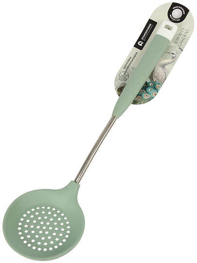 Шумовка силикон, 38.5 см, навеска, Atmosphere, Serenity Gardens, AT-K4500