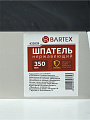 Шпатель нержавеющая сталь, 350 мм, прямой, рукоятка пластик, Bartex - фото 4