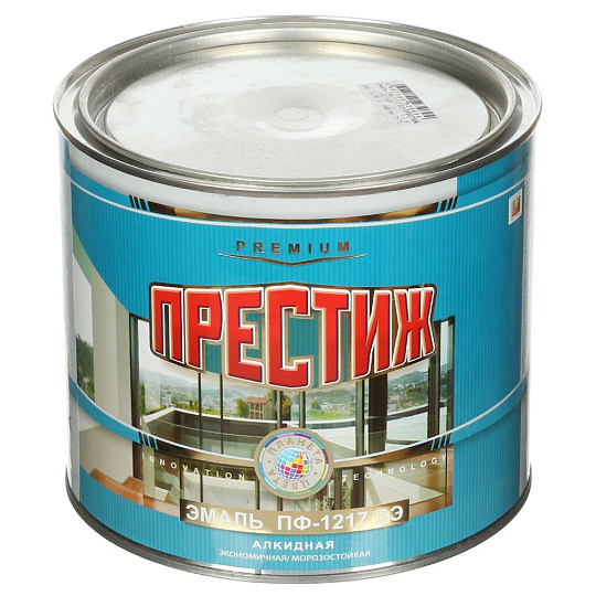 Эмаль ПФ-1217 Престиж белая, 1.9 кг