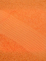 Полотенце банное 70х140 см, 100% хлопок, 375 г/м2, жаккардовый бордюр, Вышневолоцкий текстиль, оранжевое, 302, Россия, К1-70140.120.375 - фото 2