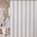 Штора для ванн 180х180 см, полиэстер, Ромбики, белая, STSC1012