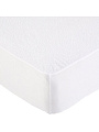 Наматрасник 200х200 см, 30 см, 80% хлопок, 20% полиэстер, водонепроницаемый, на резинке, Caress, белый, НCar200*200/30, Caress