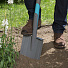 Лопата штыковая, металл, черенок деревянный, с рукояткой, Gardena, NatureLine, 17000-20.000.00 - фото 5