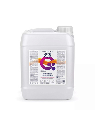 Грунтовка водно-дисперсионная, акриловая, Formula Q8, проникающая, 3 л