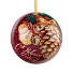 Елочный шар Классический с новогодним пожеланием, в ассортименте, 6.5х6.5х6.5 см, металл, 86351 - фото 7
