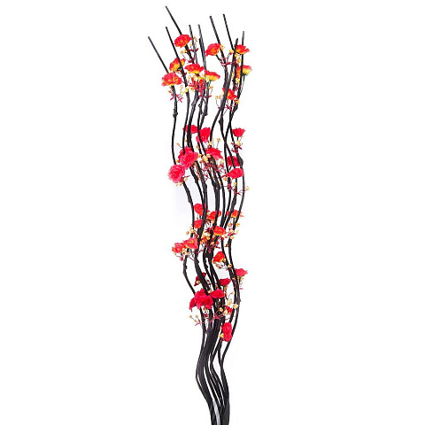 Цветок искусственный декоративный Тинги, комплект 10шт., 150 см, в ассортименте, 331907