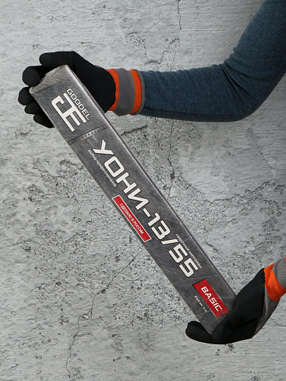 Электроды Goodel, УОНИ-13/55, для углеродистых сталей, 4х450 мм, 5 кг, картонная коробка