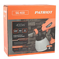 Краскопульт электрический, Patriot, SG 400, 0.4 кВт, 0.5 л/мин, 0.8 л, 50 DIN/сек, с нижним бачком, 2.5 мм, 170303400 - фото 10