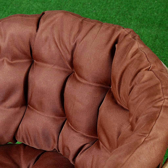 Мебель садовая Багама, кофейная, стол, 60х60х55 см, 2 кресла, подушка, 85 кг, твил, 03/10Б (S)-1